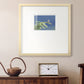 Evergreen Perch- Premium Framed Print Double Matboard