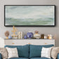 Coastal II - Floater Framed Canvas Print