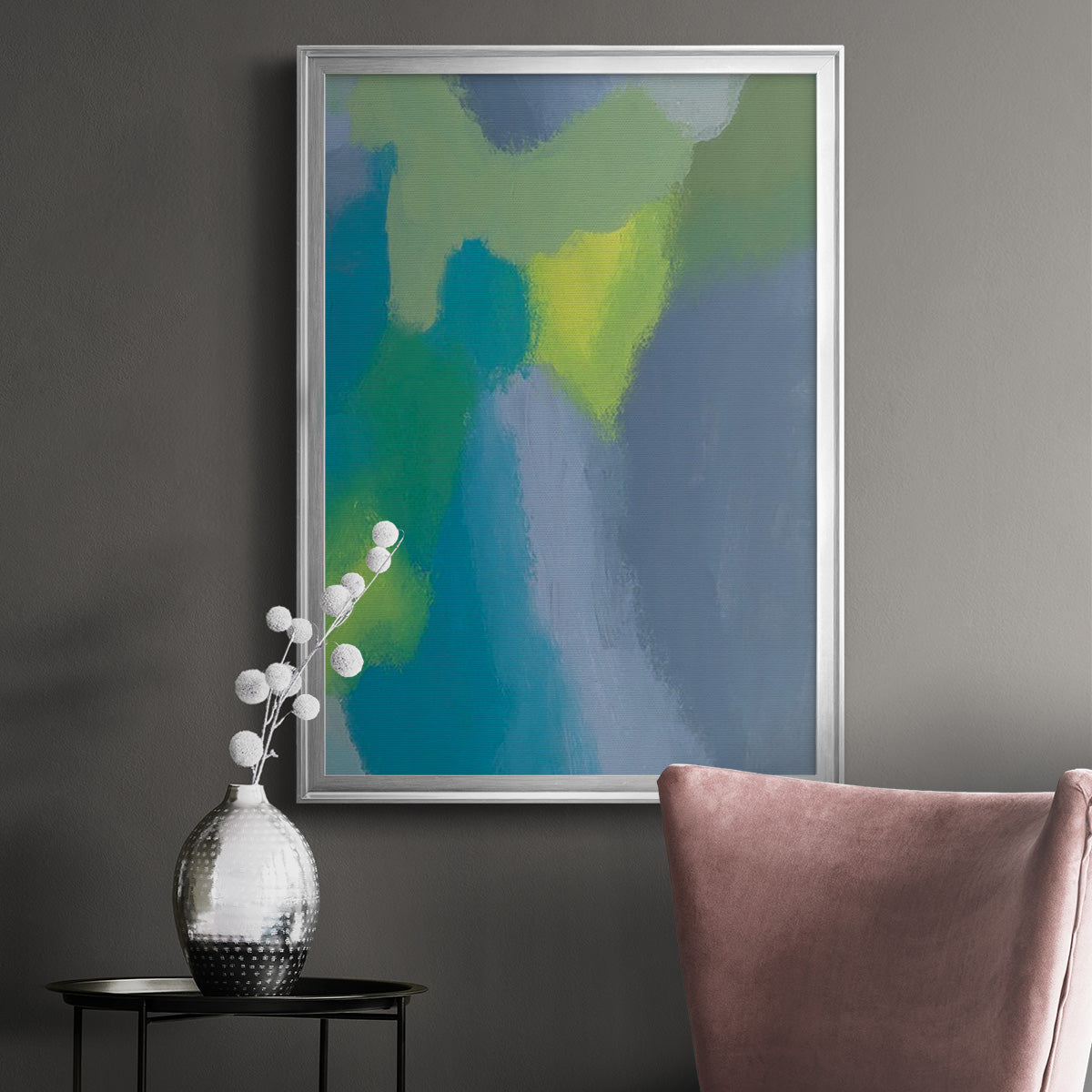 Lost in Memories III - Modern Framed Canvas Print