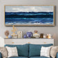 Beach Summer Surf - Floater Framed Canvas Print