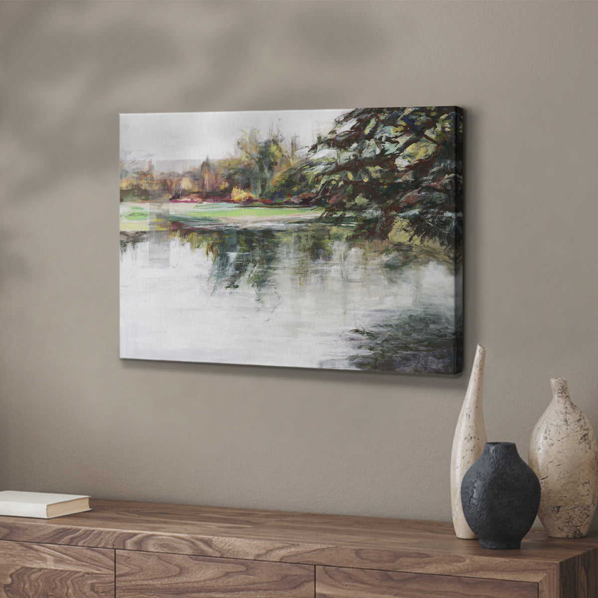 Upon Reflection - Canvas Art Print
