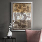 Raffia Palm I - Modern Framed Canvas Print