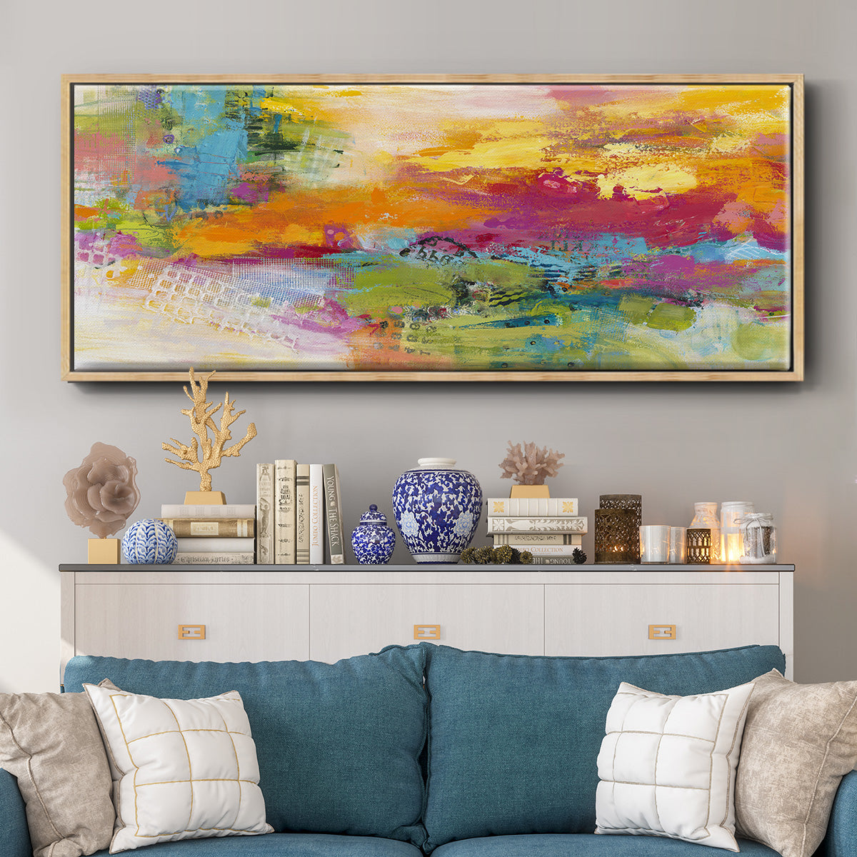 Sailor's Delight - Floater Framed Canvas Print