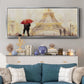 Paris Moment - Floater Framed Canvas Print