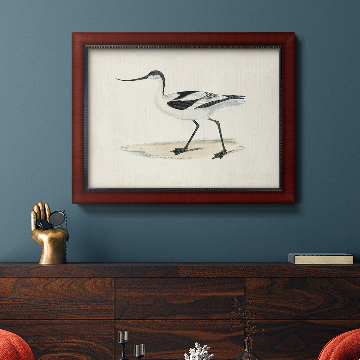 Morris Sandpipers IV Premium Framed Canvas- Ready to Hang