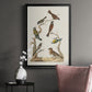 Antique Birds in Nature II - Modern Framed Canvas Print