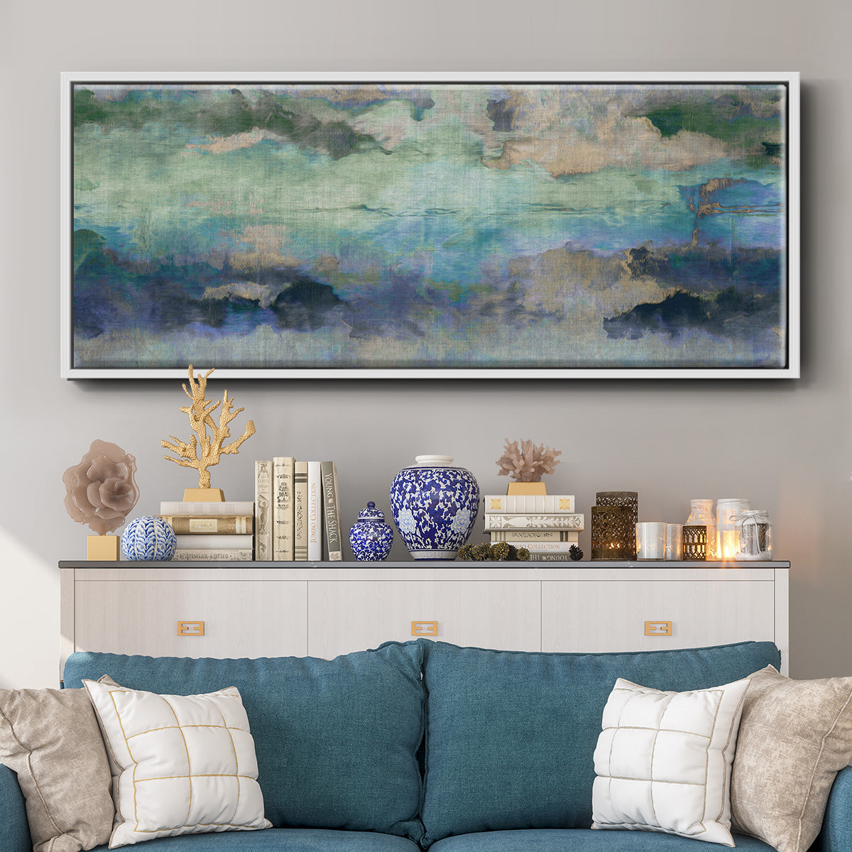 Dreamscape - Floater Framed Canvas Print