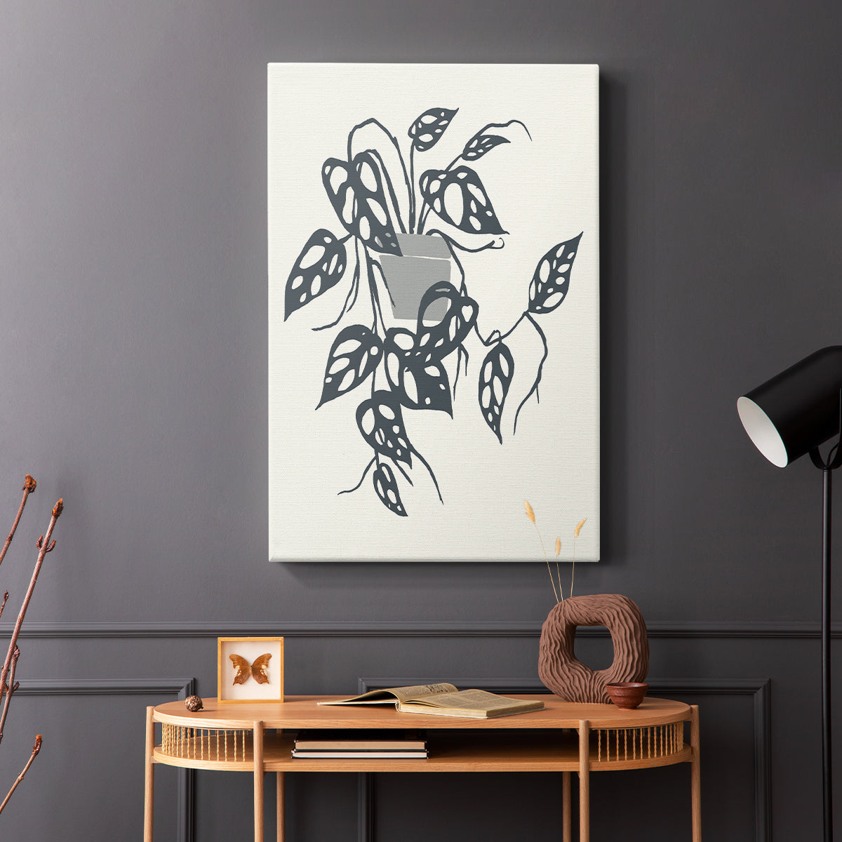 Growing Leaves VI - Canvas Art Print
