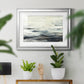 On The Stormy Seas - Modern Framed Art Print