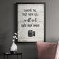 Changing the Roll - Modern Framed Canvas Print