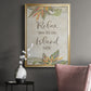 You're On Island Time - Modern Framed Canvas Print