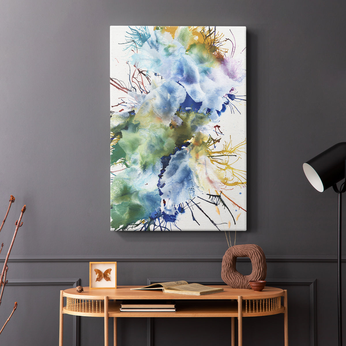 Like An Iris I - Canvas Art Print