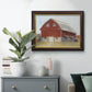 Rustic Red Barn II Premium Framed Canvas- Ready to Hang