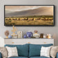 Wild and Free I - Floater Framed Canvas Print