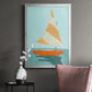 Small Sail I - Modern Framed Canvas Print