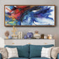 Color Burst  - Floater Framed Canvas Print