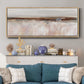 Guilded Field - Floater Framed Canvas Print