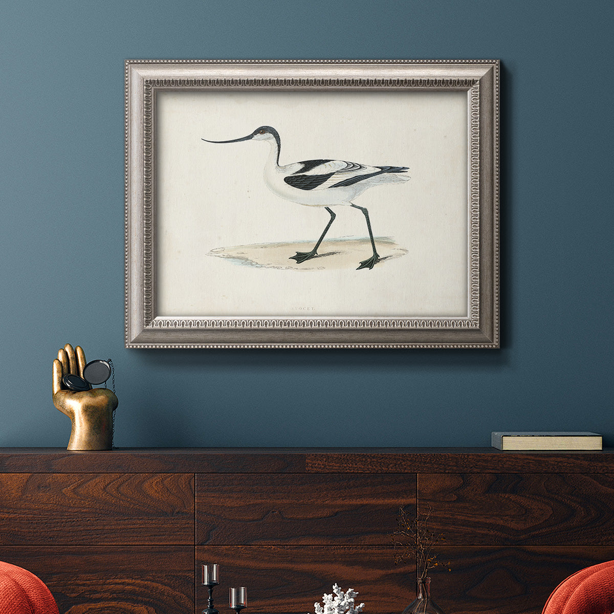 Morris Sandpipers IV Premium Framed Canvas- Ready to Hang