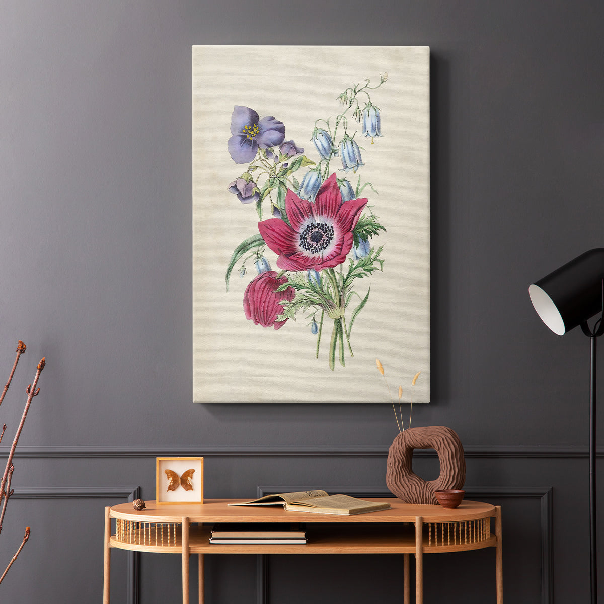 Antique Garden Bouquet I - Canvas Art Print