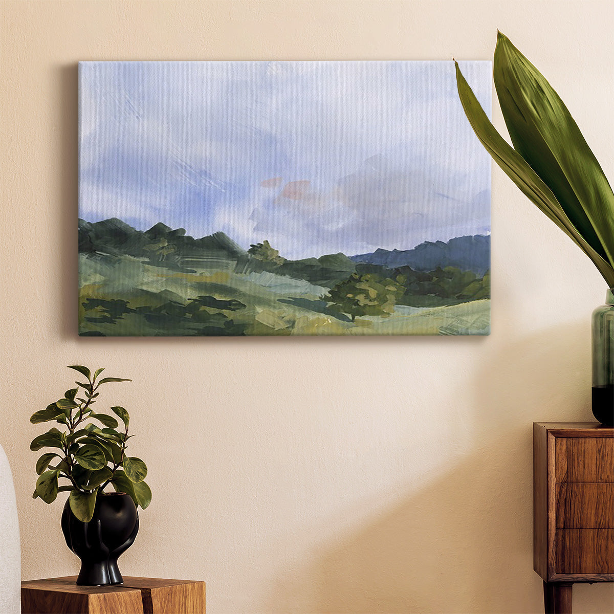 Pastoral Horizons I Premium Gallery Wrapped Canvas - Ready to Hang