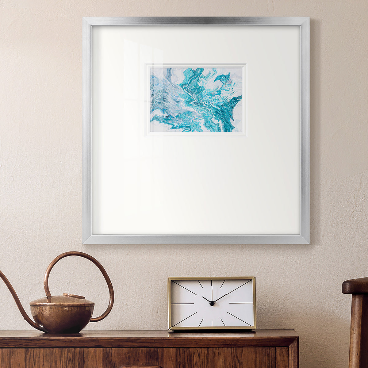 Tide Pool- Premium Framed Print Double Matboard