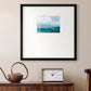 Azure Rising IV Premium Framed Print Double Matboard