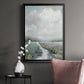 Peninsula Path - Modern Framed Canvas Print