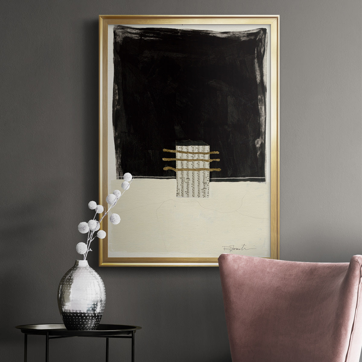 Standing Strong IV - Modern Framed Canvas Print