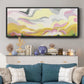 Valley Swirl II - Floater Framed Canvas Print