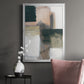 Marble Block Symmetry III - Modern Framed Canvas Print