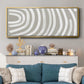 Broken Rainbow II - Floater Framed Canvas Print