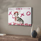 Puppy Valentine Collection A - Canvas Art Print