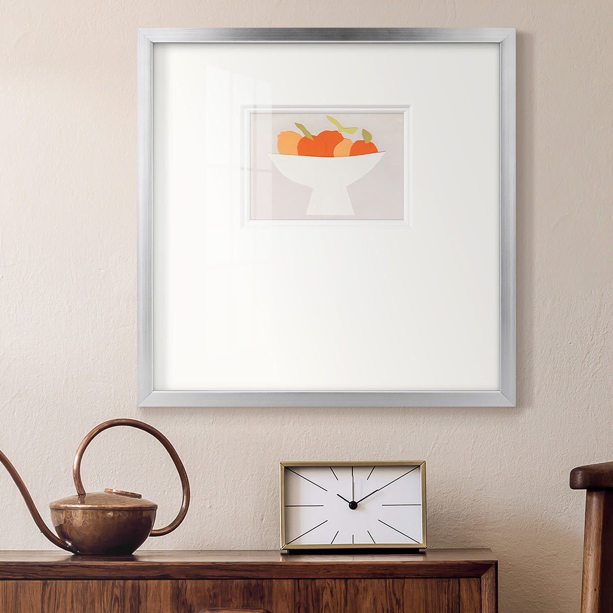 Sumo Citrus I Premium Framed Print Double Matboard