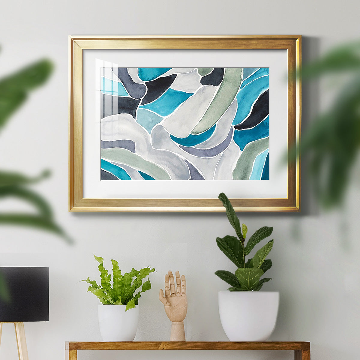 Subtle Billows I Premium Framed Print - Ready to Hang