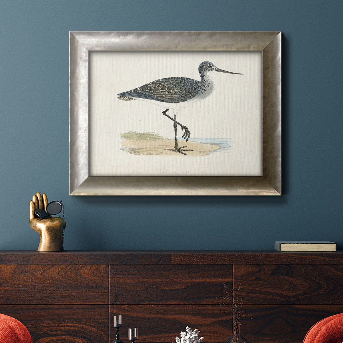 Morris Sandpipers III Premium Framed Canvas- Ready to Hang