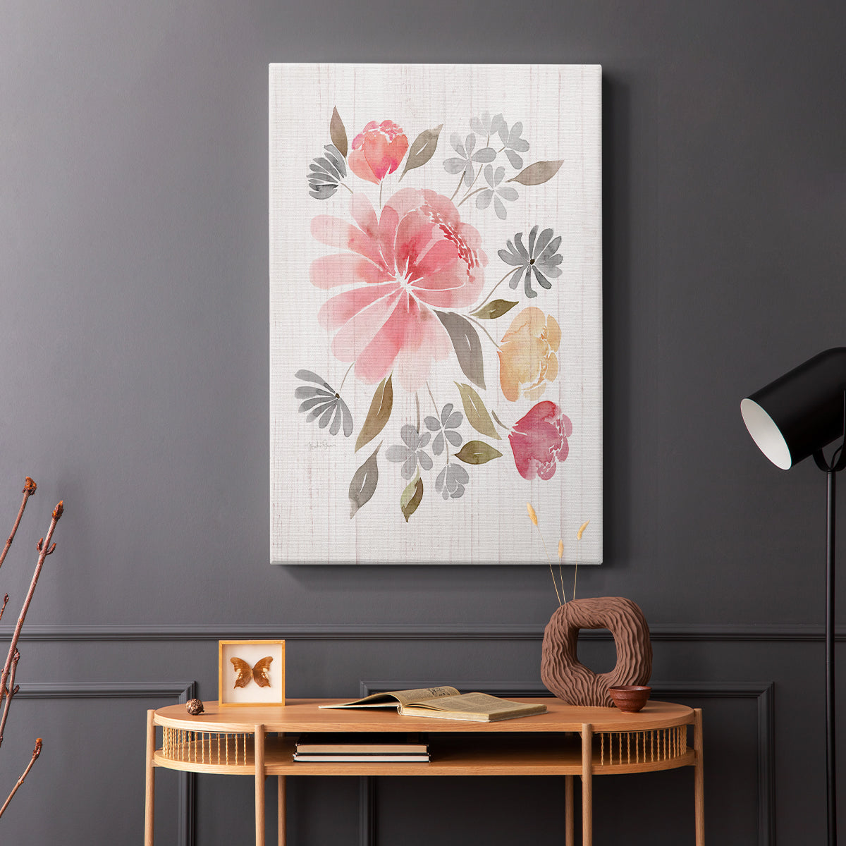 Loose Peonies I - Canvas Art Print