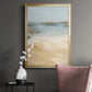 Tranquil Beach I - Modern Framed Canvas Print