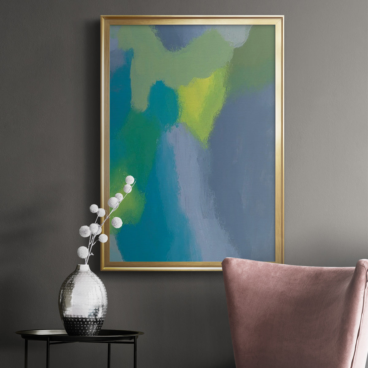 Lost in Memories III - Modern Framed Canvas Print