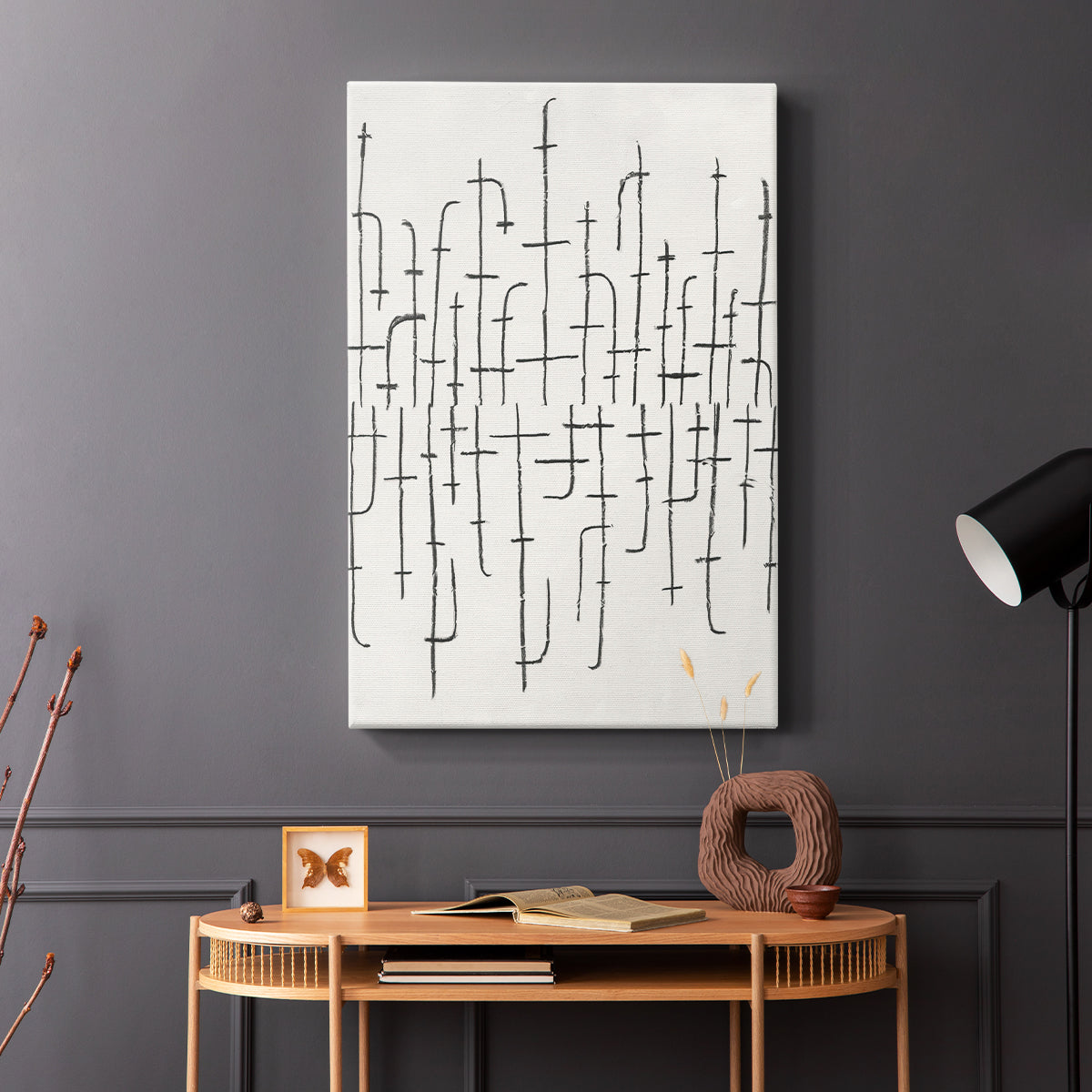 Vertical Arrangement II - Canvas Art Print