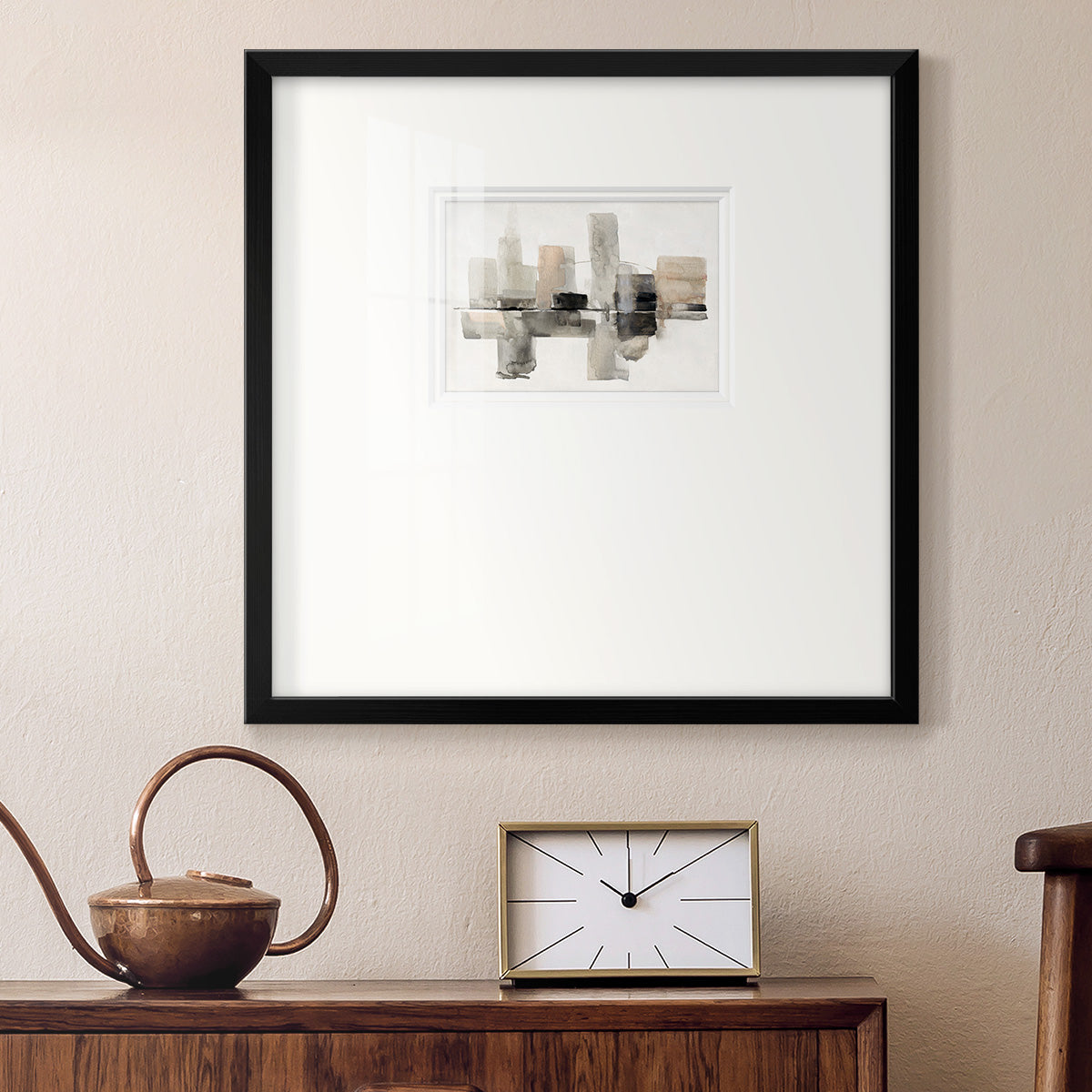 Urban Oasis I Premium Framed Print Double Matboard