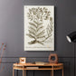 Sepia Botanical Journal I - Canvas Art Print