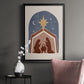 Boho Nativity I - Modern Framed Canvas Print