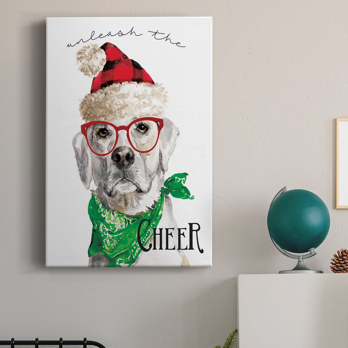 Unleash the Cheer Premium Gallery Wrapped Canvas - Ready to Hang