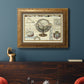 Nautical Map II Premium Framed Canvas- Ready to Hang