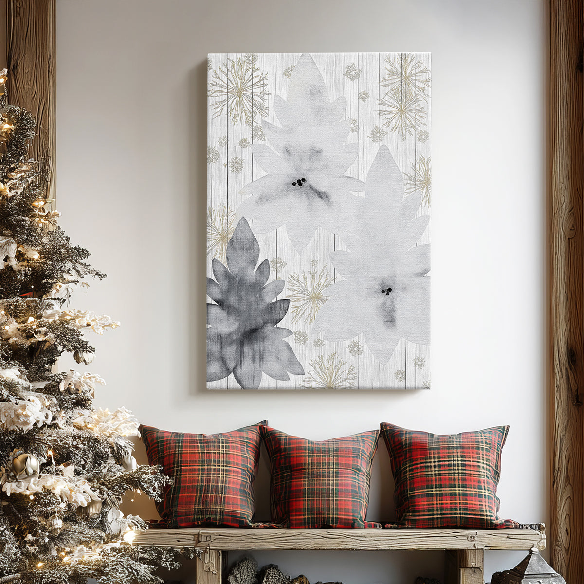 Morning of Snowwhite Carol - Canvas Art Print