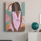 Curly Lady III Premium Gallery Wrapped Canvas - Ready to Hang