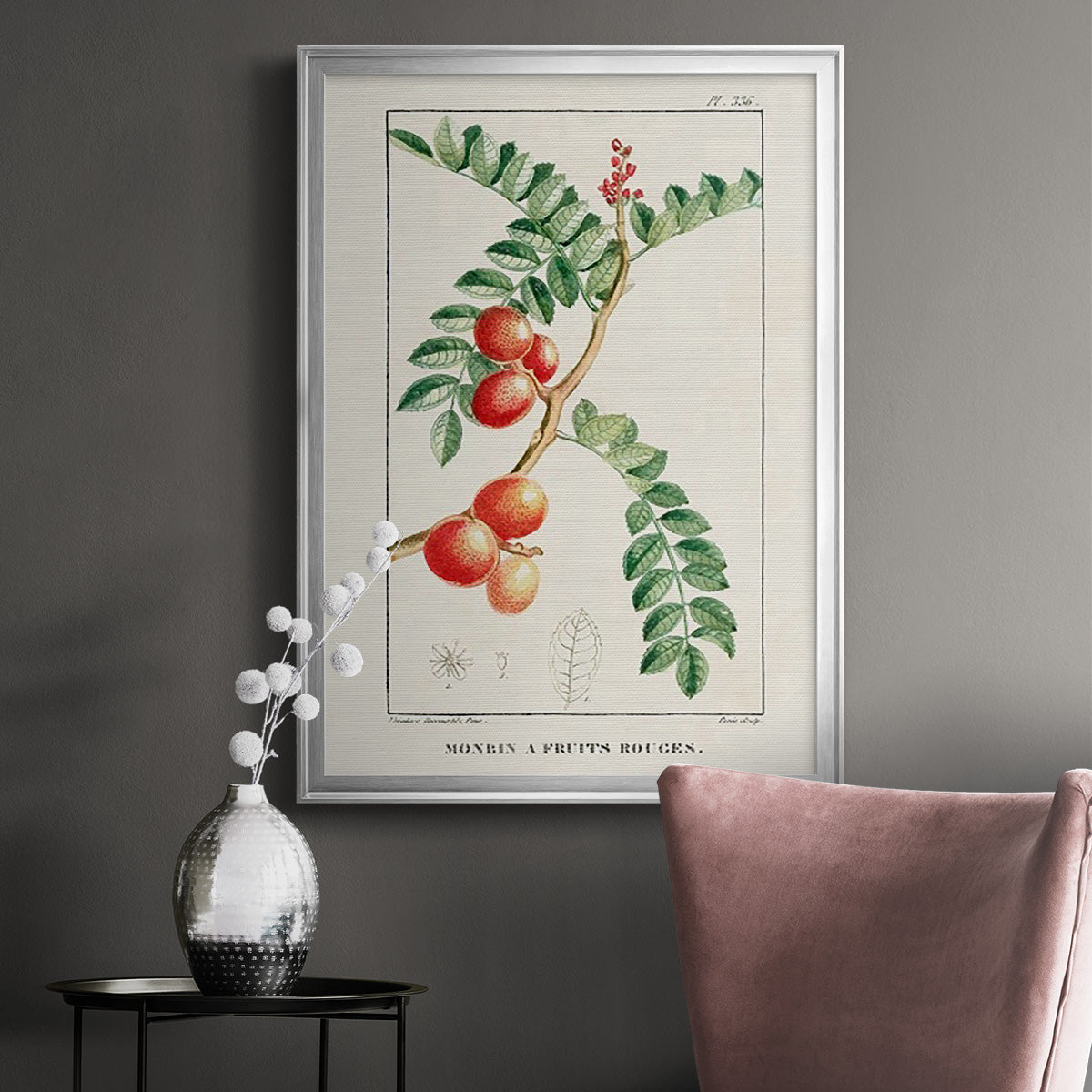 Turpin Tropical Botanicals III - Modern Framed Canvas Print