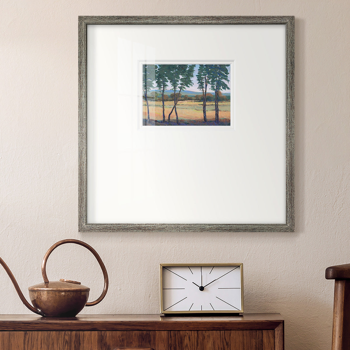 Still Morning I Premium Framed Print Double Matboard