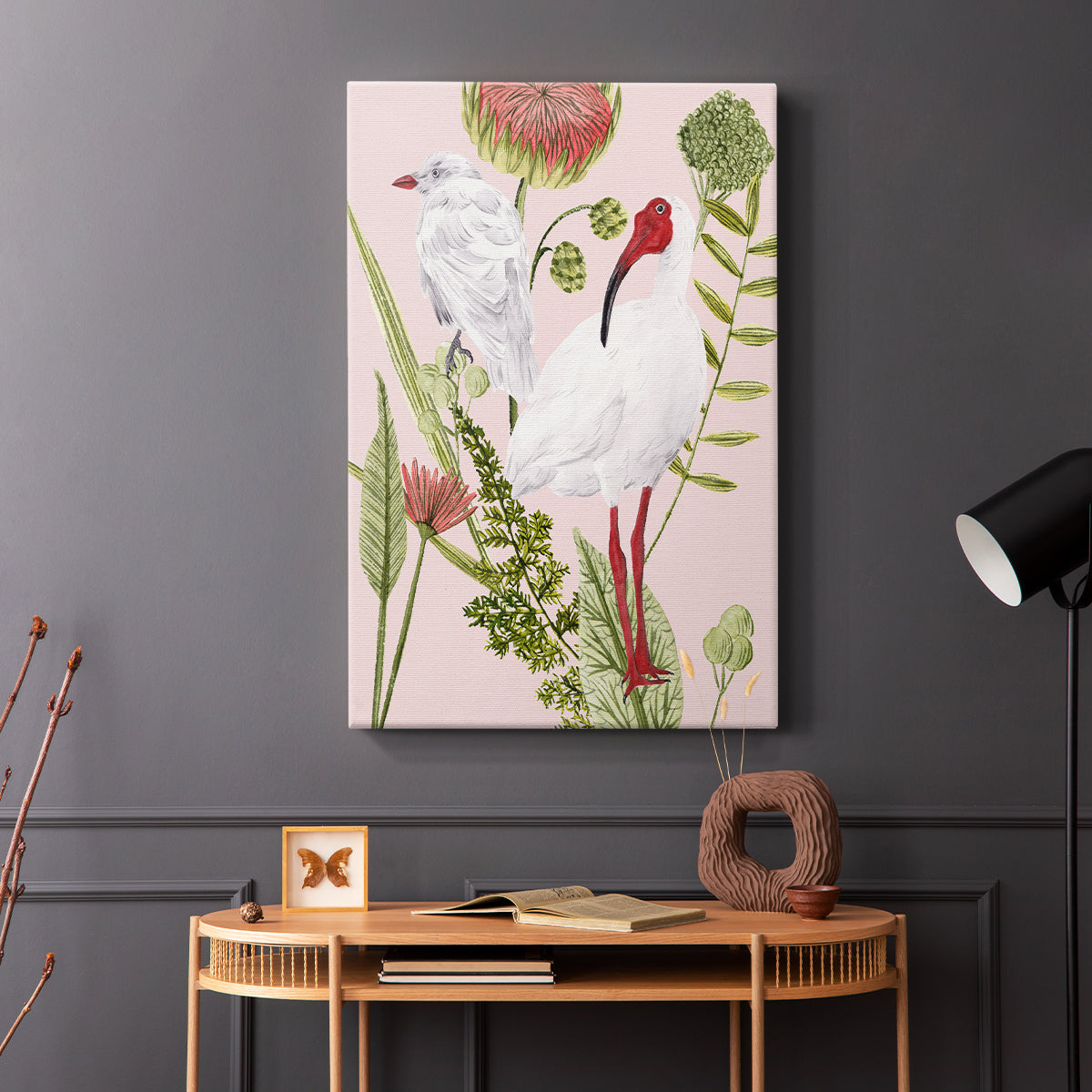 Birds in Motion II - Canvas Art Print