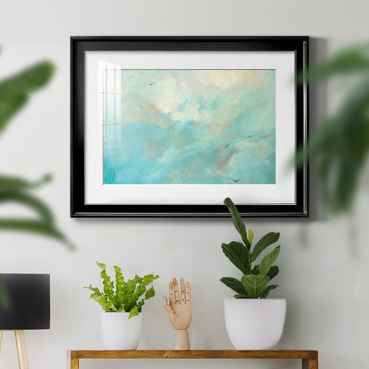 Flying Home  Premium Framed Print - Ready to Hang